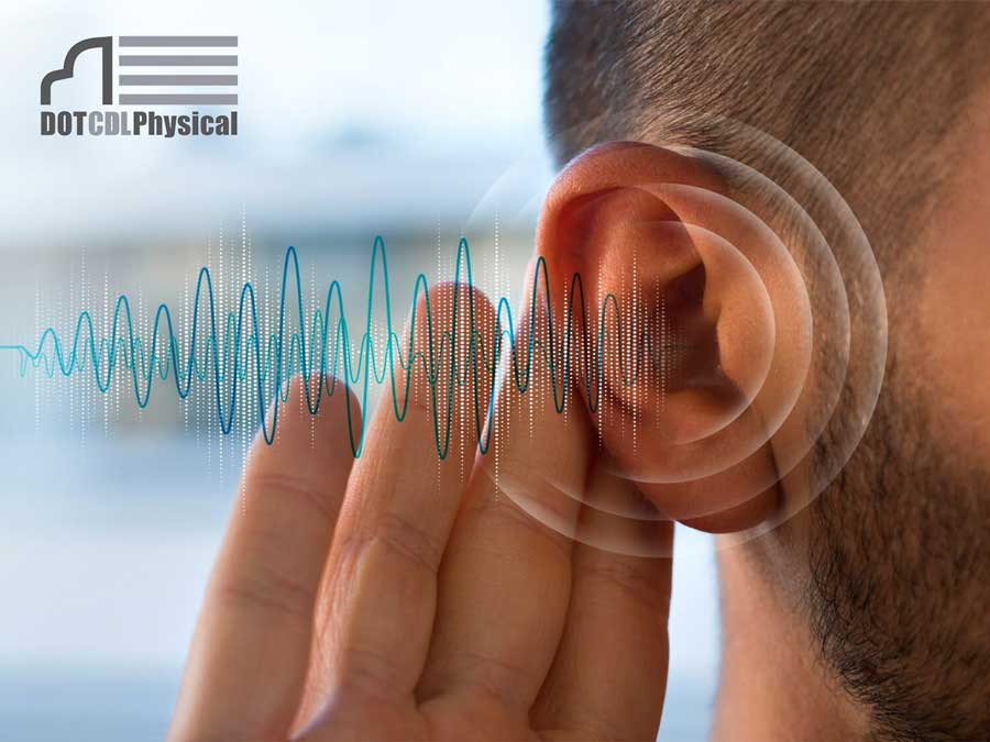 hearing test in dot physical exam